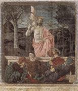 Piero della Francesca Resurrection oil painting artist